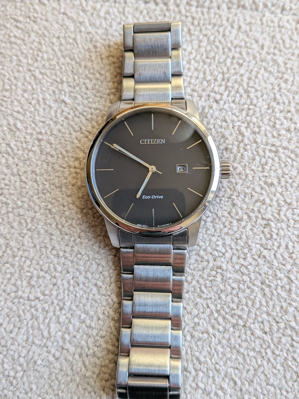 Citizen Eco-drive Men’s Stainless Steel Bracelet Watch Band